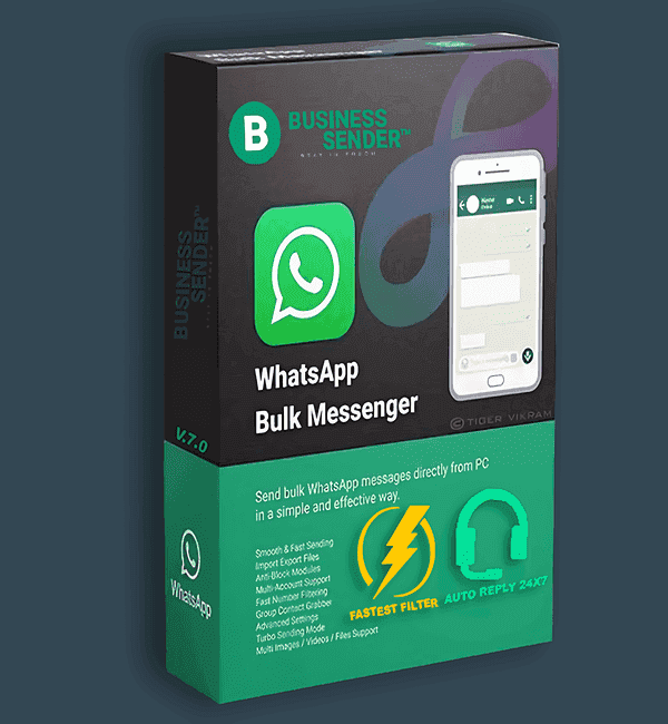 Auto WhatsApp Business Sender Turbo Pro v16.0 Vitalício